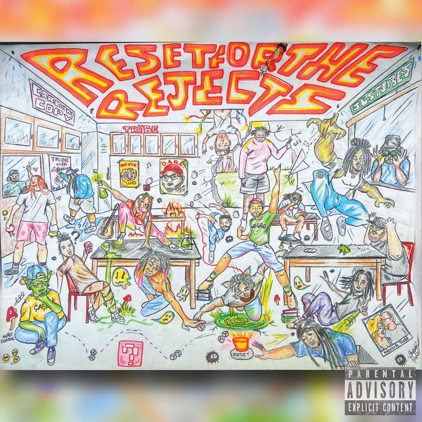 Album art: Reset for the Rejects, Six One Trïbe